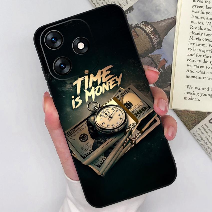 For Tecno Spark 10 9 8 7 5 Pro 4 5 Air 8C 8P 7P 7T Phone Case Pretty Bow Patterns Soft Matte Silicone Anti Slip Durable Fashion Shell For Tecno Casing