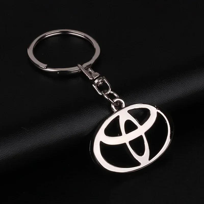 Pro Toyota Prado Aqua Hilux Camry Prius TRD Venza GR Yaris Auto Pletený Provaz Klíčenka Kroužek na Klíče Držák na Klíče Dárky pro Páry Příslušenství