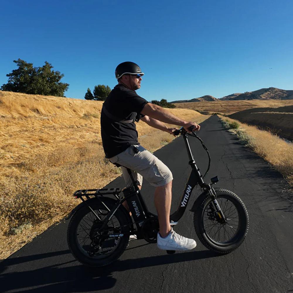 Electric Bike Foldable Vitilan U3 20" 750W Motor City Ebike 48V 13AH Max Range 60Km Load 150Kg 7 Speed