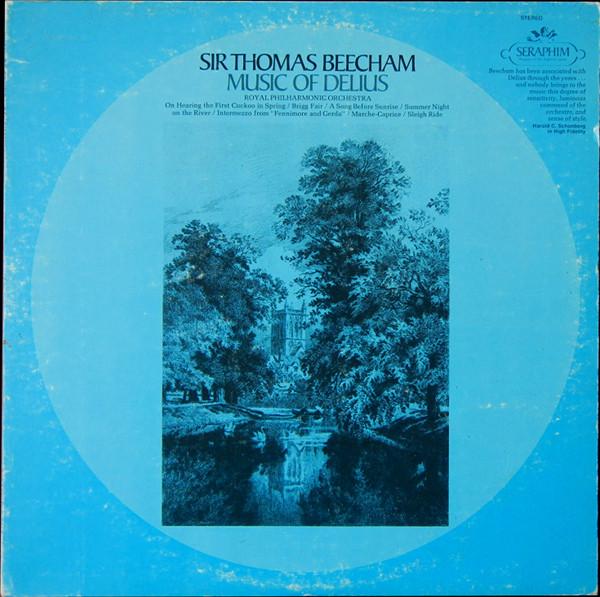 

LP Record SIR THOMAS BEECHAM ROYAL PHILHARMO Music Of Delius S160185 SERAPHIM 1971 US Classical Used