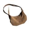 Autumn/Winter Niche Design Frosted Dumpling Bag Vintage Single Shoulder Crossbody Large Capacity Commuter Underarm Bag