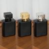 30ml/50ml Square Glass Perfume Bottle with Screw Cap and UV Spray