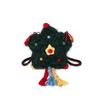 Christmas Tree Knitted Shoulder Bag With Phone Pocket For Holiday Style