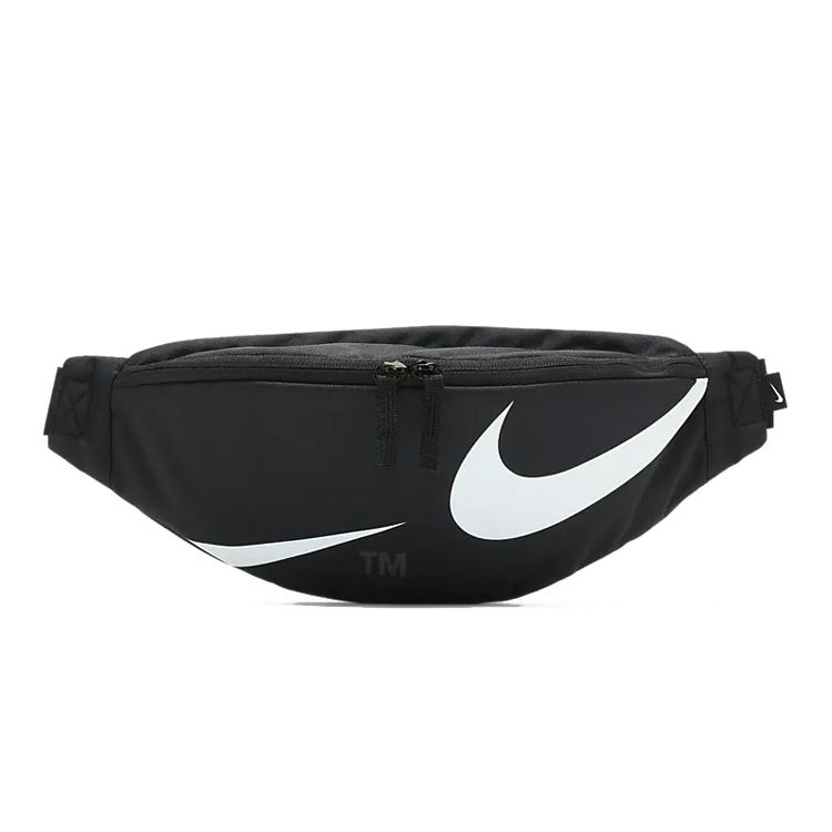 

Nike Heritage Basic Logo Fabric Crossbody Waist Bag Unisex bags Black DJ7378-010 Black
