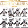Wm6128 Tv Movie Series Clone Cavalry Wolf Team Heavy Armor Soldier Driver Building Blocks Figure Bag