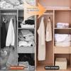 No Need Pump Vacuum Bags Large Plastic Storage Bags For Storing Clothes Blankets Compression Empty Bag Covers Travel Accessories