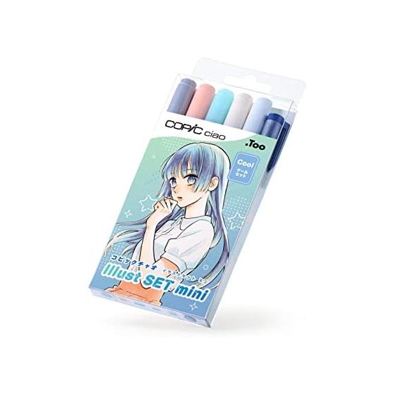 Набор иллюстраций Copic Ciao мини (круто) иллюстрация маркер маркер маркер ручка