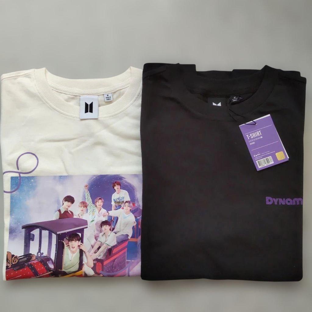 [USED] 2 BTS T-shirts Dynamite Soujucon