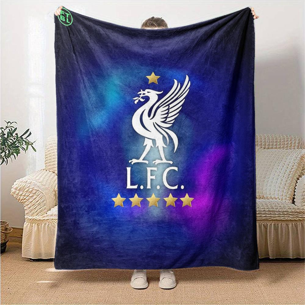 Liverpool Blanket Comfortable Perfect for Couch Bed Picnics for All Seasons Modern Gift for Travel Home Birthdays