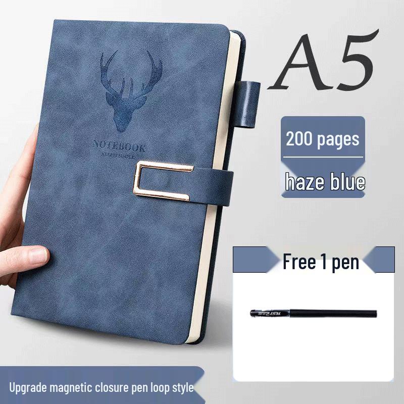 Special Offer: Retro A5/B5 Leather Cover Business Notebook & Student Diary