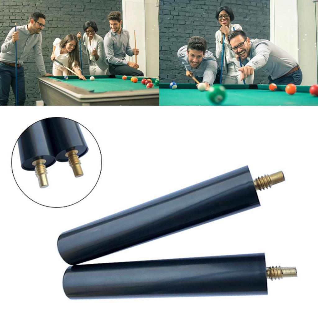 Billiard Pool Cue Extenders Cue End Lengthener Pool Cue Extension Tool Light weight Snooker Cue Extension Stick Enduring