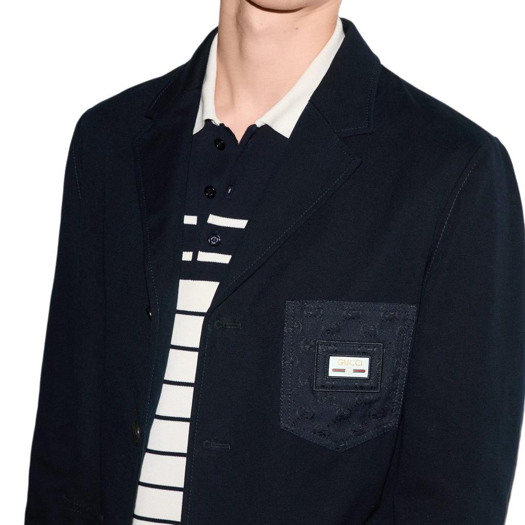 GUCCI Single Breasted Jacket 810704-Z7AFE-4440
