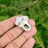 925 Silver Pyrite Stone Promise Trendy Mother Unique Engagement Anniversary Ring