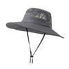 Breathable Fisherman Hat for Women Wide Brim Sun Hat for Hiking Mesh Sun Hats for Men Uv Protection Wide Brim Bucket Hat