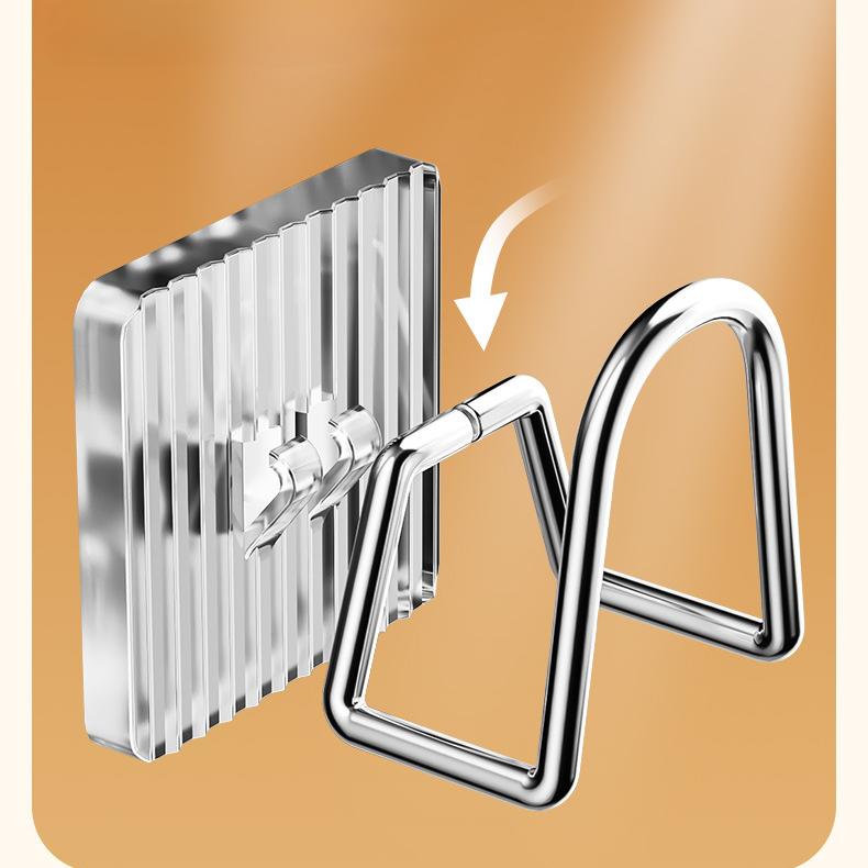 Küchenorganisator aus Edelstahl, multifunktionaler Haken, Waschbecken, Wandablaufregal