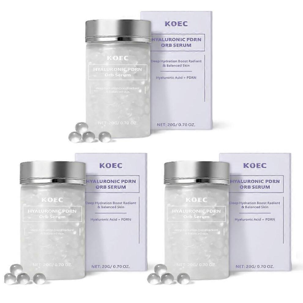 3x Hialuronskābes PDRN lodīšu serums, Pretnovecošanās