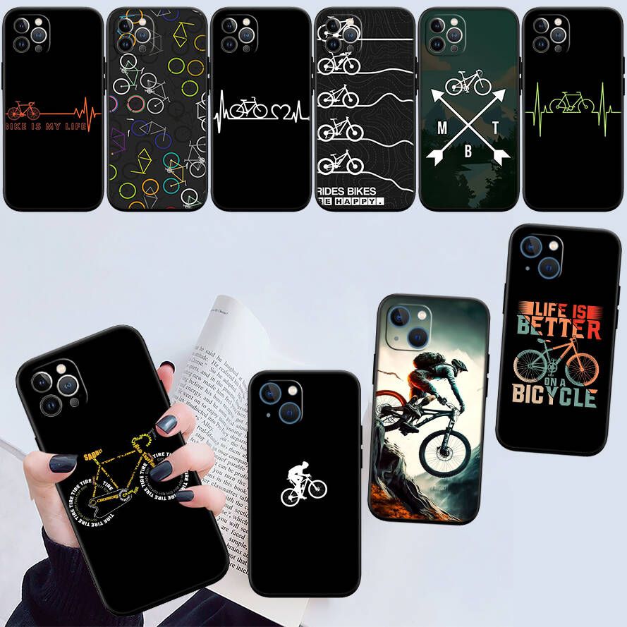 Cycling Bicycle New Phone Case for iPhone 6 6s 7 8 11 12 13 14 15 16 17 16E XS Pro Max XR X SE Air