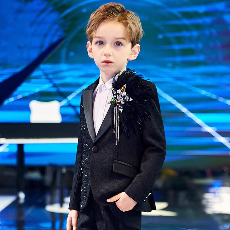 Lomon Boy's Formal Suit Set