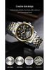 Sanda Men's Automatic Tourbillon Watch with Calendar - Trendy and Cool Design
