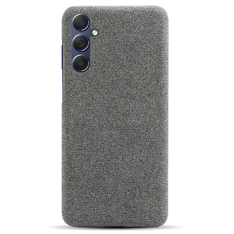 

Чохол для мобільного телефону для Samsung Galaxy S24 Тонкий тканинний+ПК Чохол для мобільного телефону Grey
