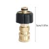 Brass M22 to 14mm Female Garden Hose Adaptor easy installs Garden Hose Connector with 8cm Length for Pressure Washer