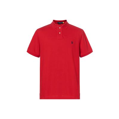 Polo Haftowane Logo Jednolity Kolor Krótki Rękaw Koszulka Polo Męskie topy 710548797-005