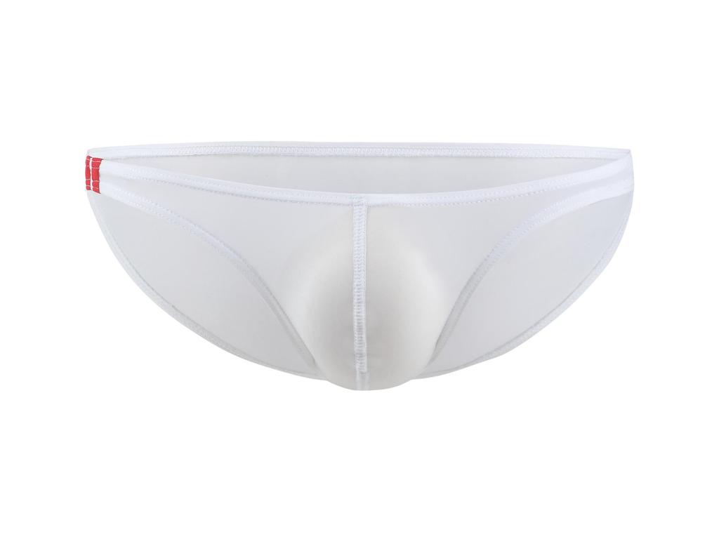 Cienkie Jedwabne Niskie Męskie Majtki E043