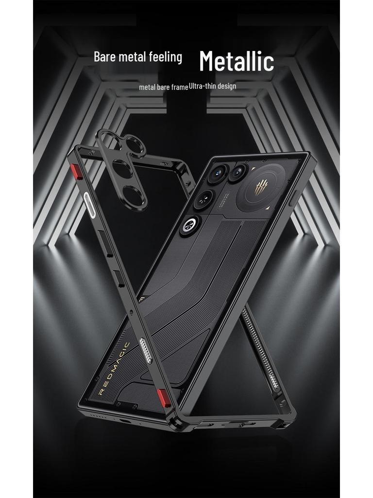 Red Magic 11 Pro Metallrahmen Snap-On Anti-Drop Kühlendes Handyhülle