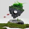 Floating Aquarium Stone Decoration – Ecological Scenery, Rockery, and Hiding Cave Ornament