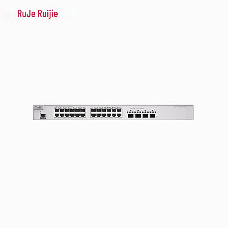 

Ruijie RG-S2910V2-24GT4SFP-L Gigabit Switch