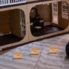 Ifundom 10 Miniatur-Papierbrote Charmante Accessoires für Puppenhäuser Taschen,