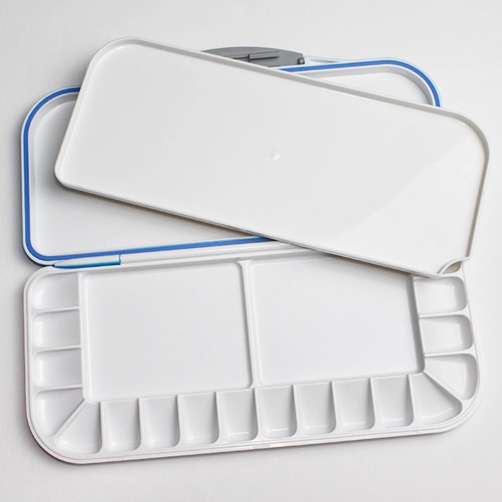 Paint Watercolor Box Moisturizing Pigment Hard Cover Case Foldable Watercolor Painting Box