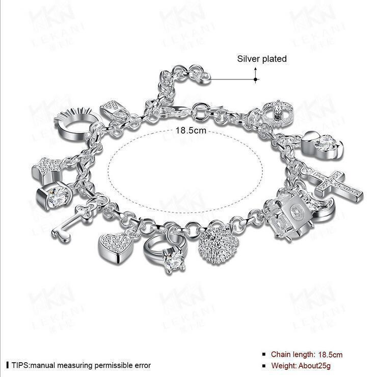 Yimai European & American Fashion Multi-Element Bracelet Set