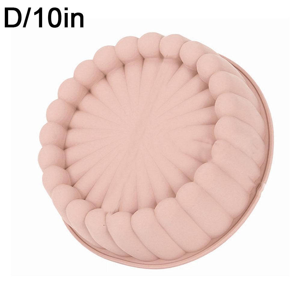 Silicone Cake Mold Round Cake Pan Non-stick Cake Mold Cake Mold Baking Pans For Wedding Birthday Party DIY Baking Tools