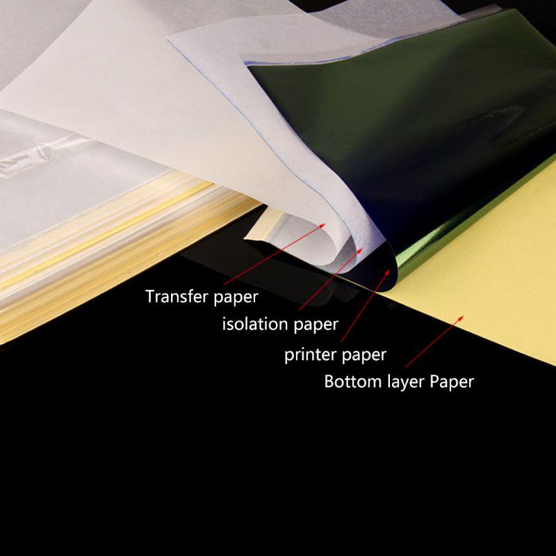 Tattoo Transfer Soap Cream Stencil Paper Kit Skin Solution Gel Machine Supplies