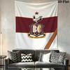 L.F.C. football Wall Tapestry Aesthetic Wall Hanging Printed Fabric Blanket Decorative Tapestries for Bedroom Living Room Home Decor