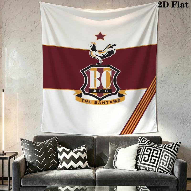 L.F.C. football Wall Tapestry Aesthetic Wall Hanging Printed Fabric Blanket Decorative Tapestries for Bedroom Living Room Home Decor