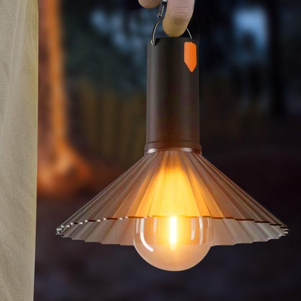 Waterproof Outdoor Searchlight USB Recharging Portable Camping Lantern Garden Camping Light  Hiking