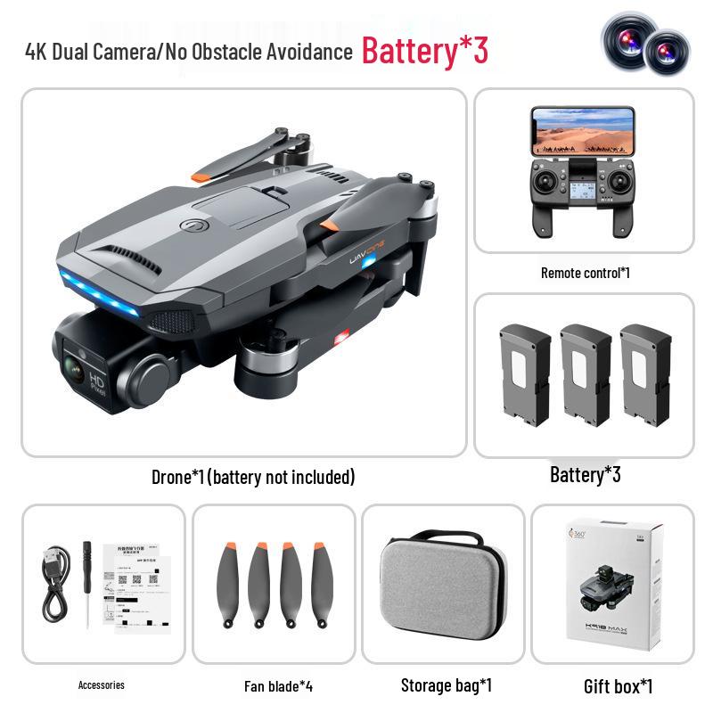 K918MAX Professional HD Drone with Laser Obstacle Avoidance and GPS