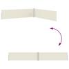 Retractable Side Awning 170 x 1200 cm Cream