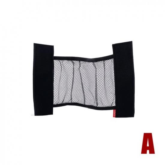 Black Elastic Mesh Car Trunk Organizer Fixing Bet Storage Bag Storage Accessory