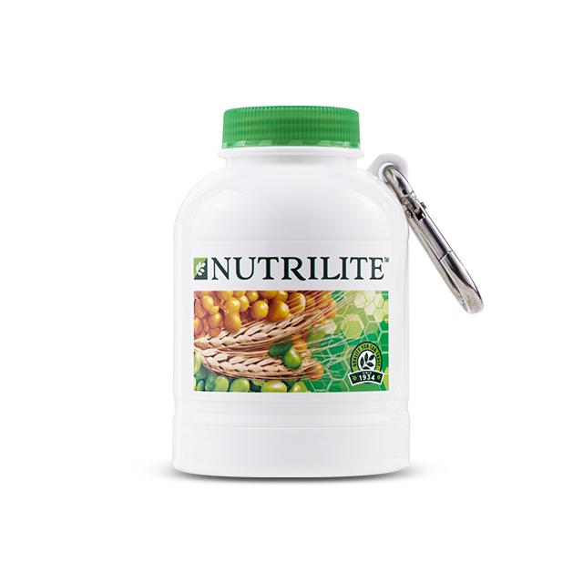 

Портативный контейнер для хранения протеина (тип брелка)