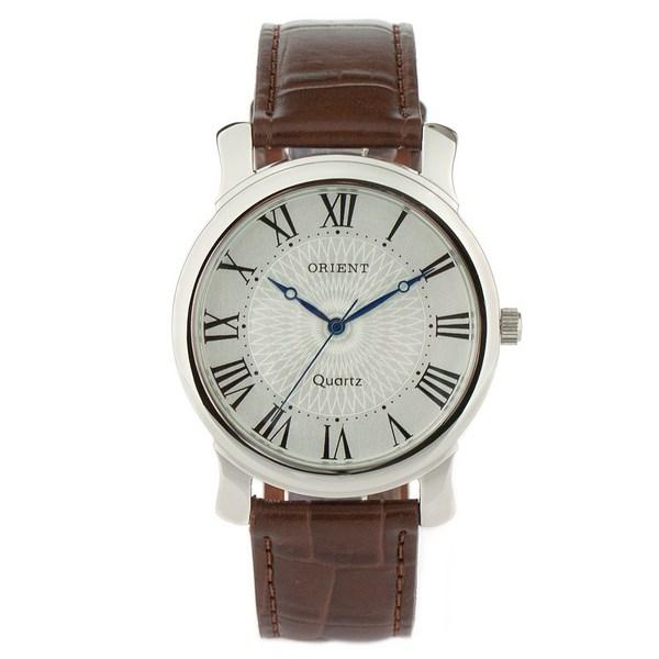 

Мужские часы Orient с кожаным ремешком OT565MA, популярные корейские часы