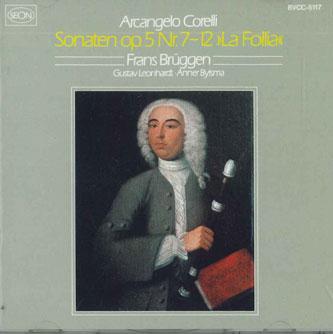 

CD BRUGGEN - Corelli: Sonaten Op.5 Nr.7-12 La Fo BVCC5117 SEON Japan Classical Used