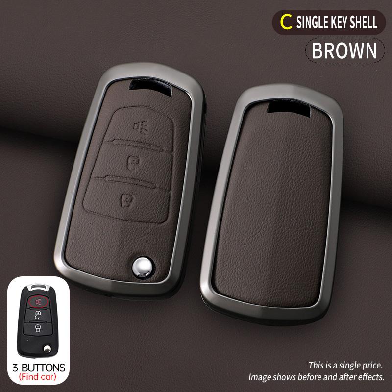 3 Buttons Car Remote Key Case Cover Shell For Great Wall Wingle 5 6 3 7 Voleex C30 Steed Haval Gw Hover H5 Key Cover Accessories