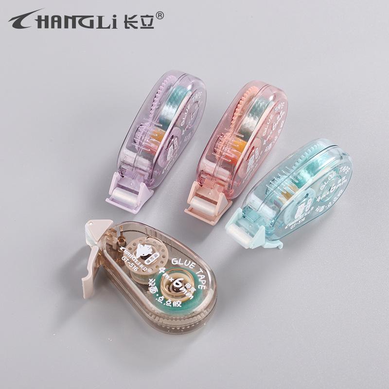 Kompaktní průhledné tečkové lepidlo oboustranná korekční páska