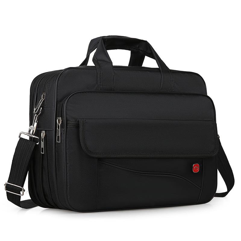 Men's Large Capacity Wear-Resistant Business Laptop Briefcase and Travel Handbag