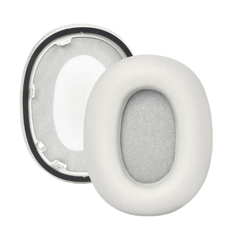 

Soft Breathable Sponge Lambskin Ear Pads Cushion For WH-1000XM6 Headphone Earmuffs Enhancing Sound Quality серебряный