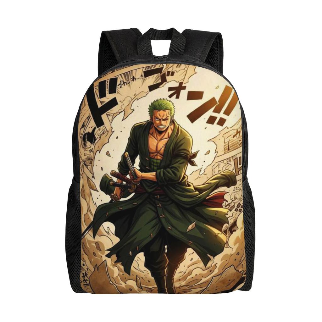 Back To School Season Snack Storage Luffy (31) Bookbag One Piece Couple Backpack