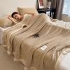 Thickened Muuji Flannel Milk Velvet Throw Blanket